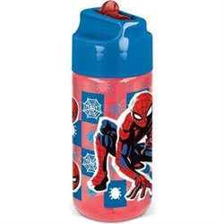 BOTELLA PLASTICO SPIDERMAN MIDNIGHT FLYER 430 ML.