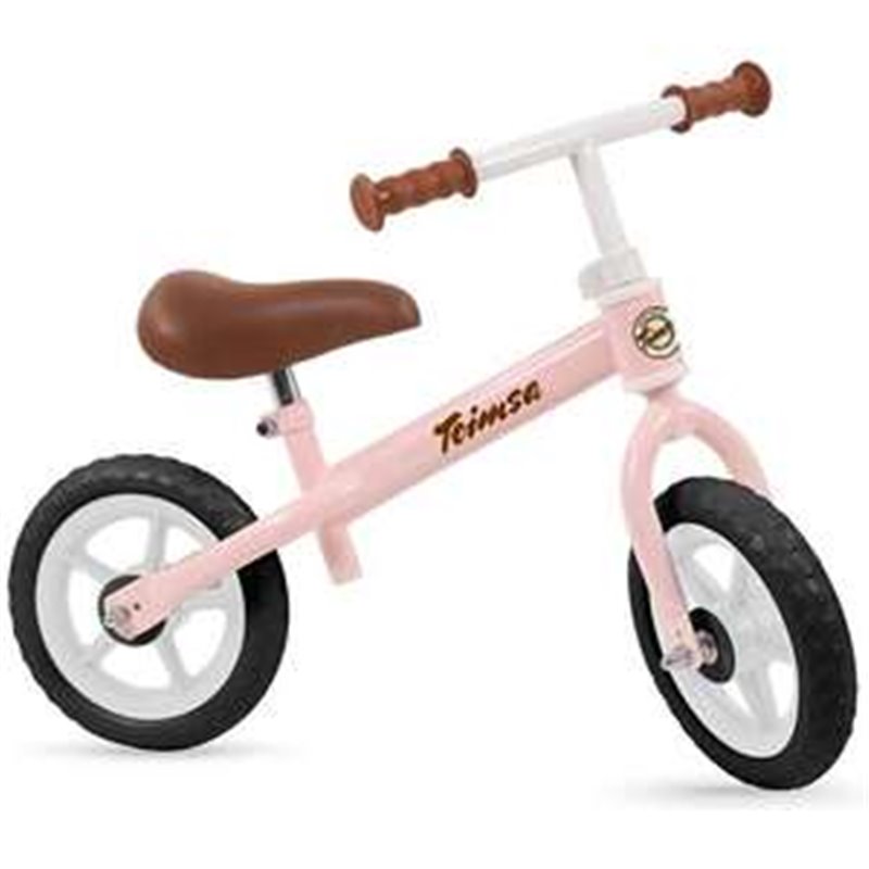 BICICLETA SIN PEDALES ROSA VINTAGE 10" (MAS DE 2 AÑOS)