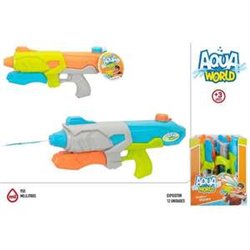 PISTOLA DE AGUA AQUA WORLD 41,5 CM - MODELOS SURTIDOS