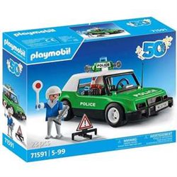 COCHE POLICÍA CLÁSICO PLAYMOBIL