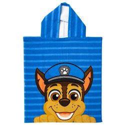 Poncho toalla Patrulla Canina Paw Patrol microfibra