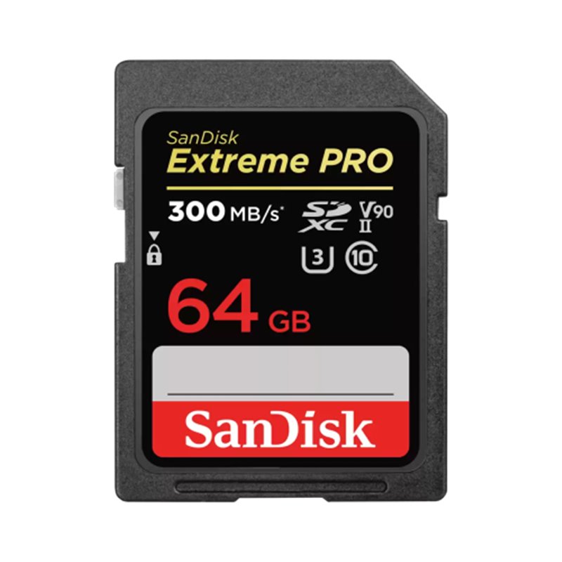 SanDisk Extreme PRO 64 GB SDXC UHS-II Clase 10