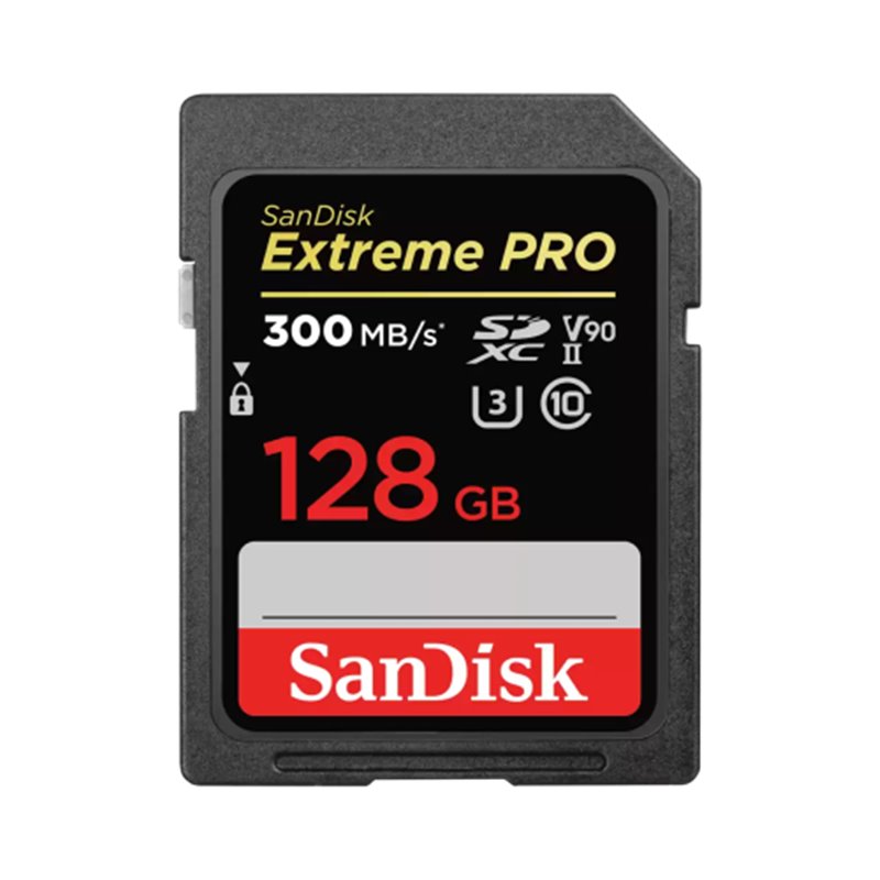 SanDisk Extreme PRO 128 GB SDXC UHS-II Clase 10