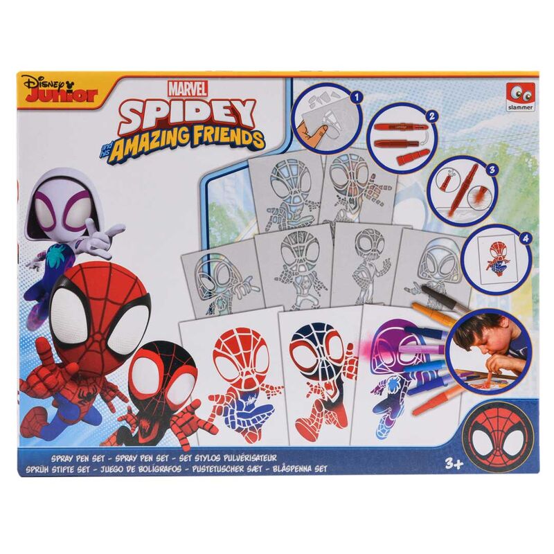 Set aerografo Spiderman Marvel