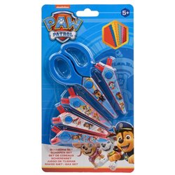 Blister tijeras + 5 cubre hojas Paw Patrol