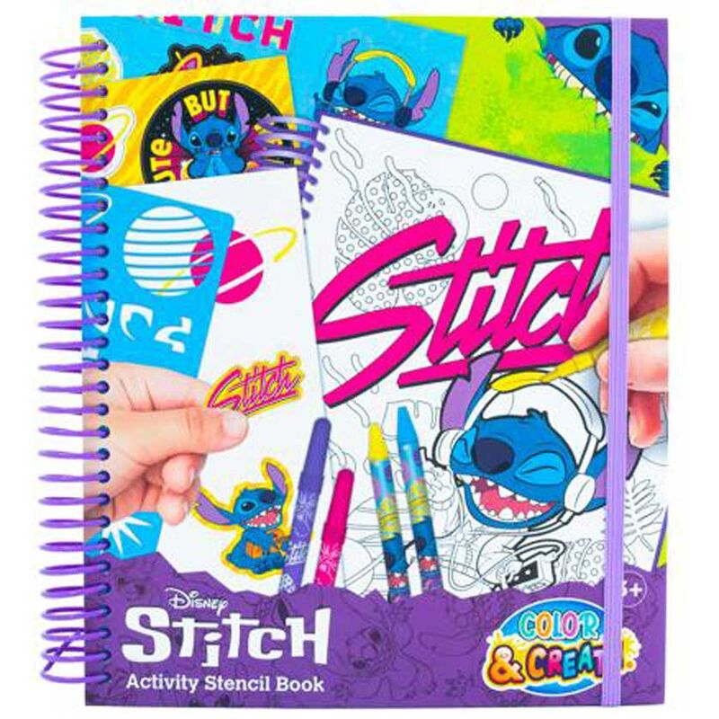 Libro plantillas actividades Stitch Disney