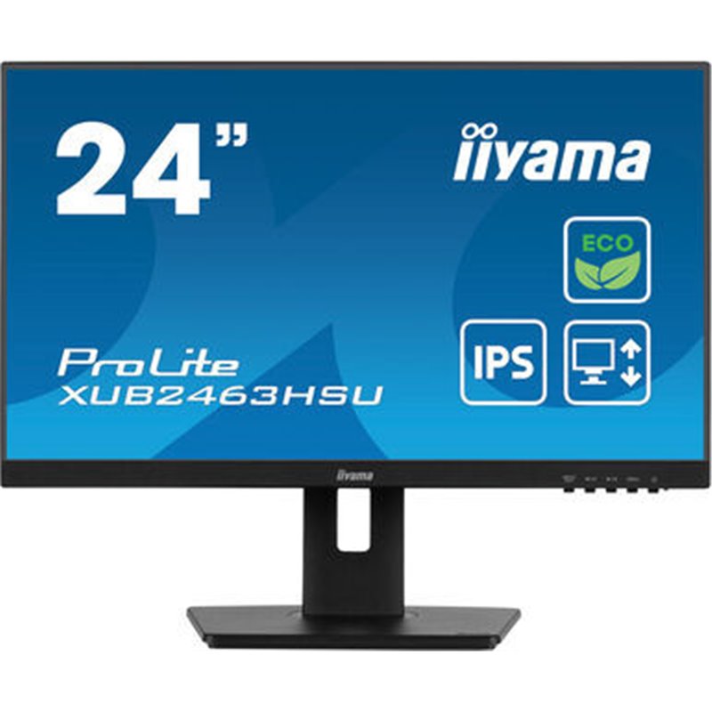 MONITOR IIYAMA 24"/ 1920 x 1080 /100Hz/3.7 MPX/ WQHD /250CD/16:9/HDMI/LED/NEGRO