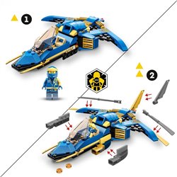 LEGO NINJAGO JET DEL RAYO EVO DE JAY