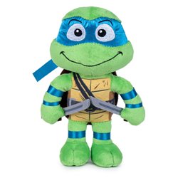 Peluche Leonardo Mutant Mayhem Tortugas Ninja 21cm