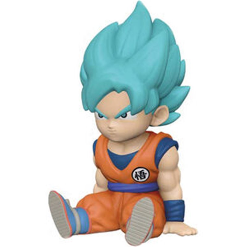 FIGURA HUCHA SON GOKU SUPER SAIYAN BLUE DRAGON BALL SUPER 15CM