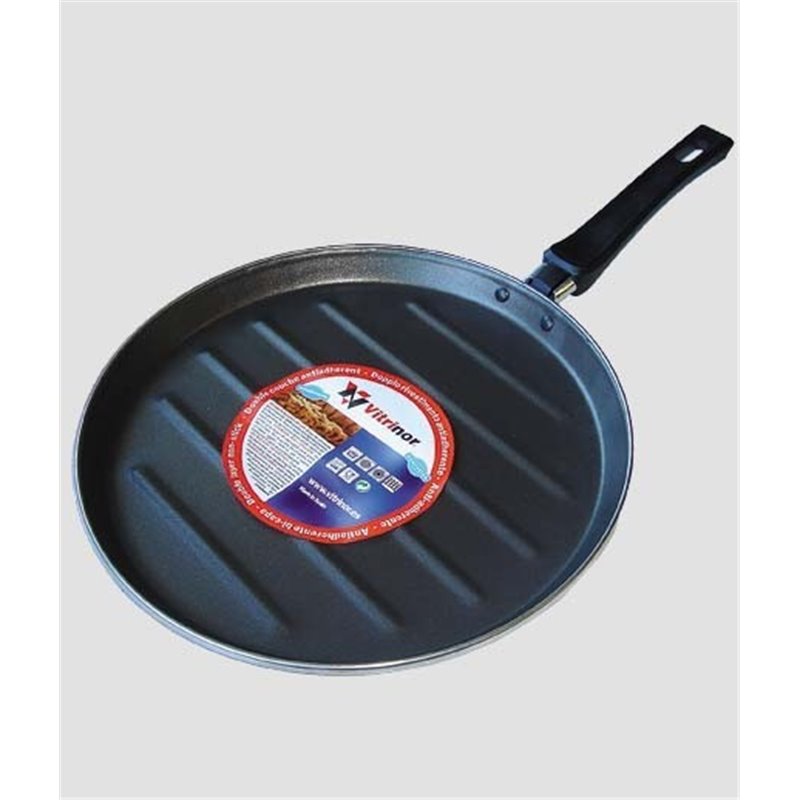 TOSTADORA-ASADORA-GRILL REDONDA  28 cm. BLACK