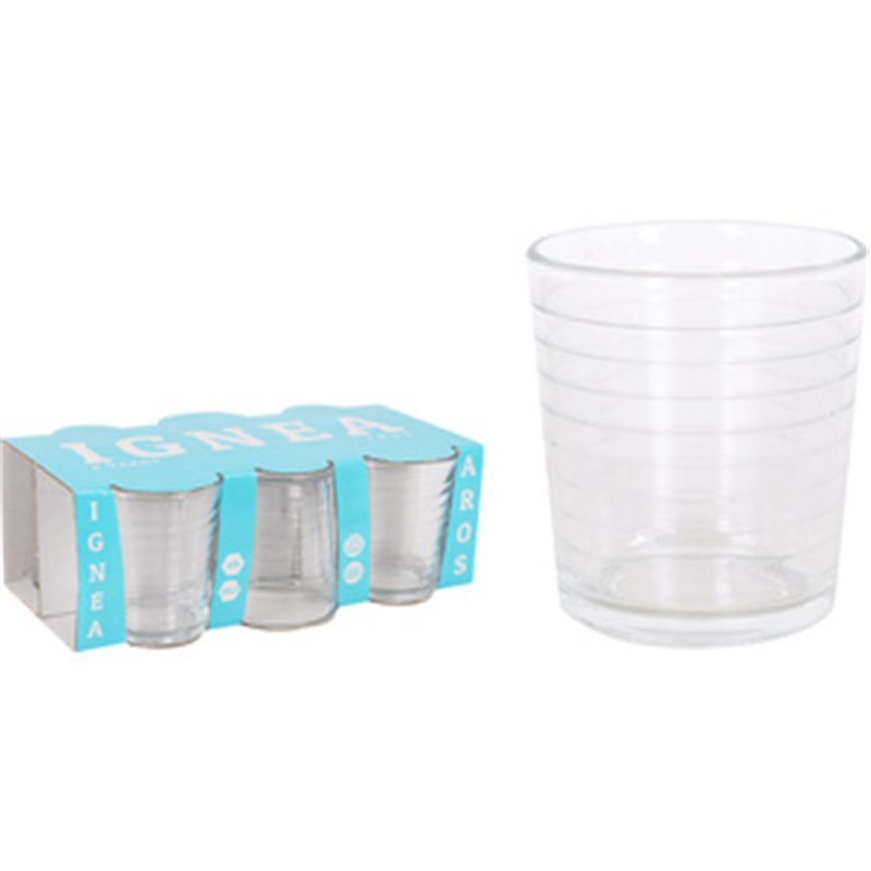 SET 6 VASOS 28CL IGNEA AROS