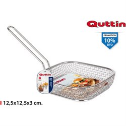 CESTITA GOURMET CUADRADA 12.5X12.5X3CM QUTTIN