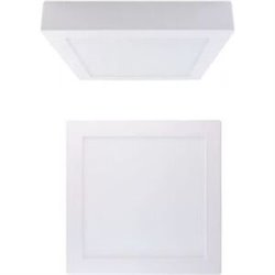 PLAFÓN SUPERFICIAL LED SMD CUADRADO BLANCO 18W/ 1600LM 7HSEVENON DECO