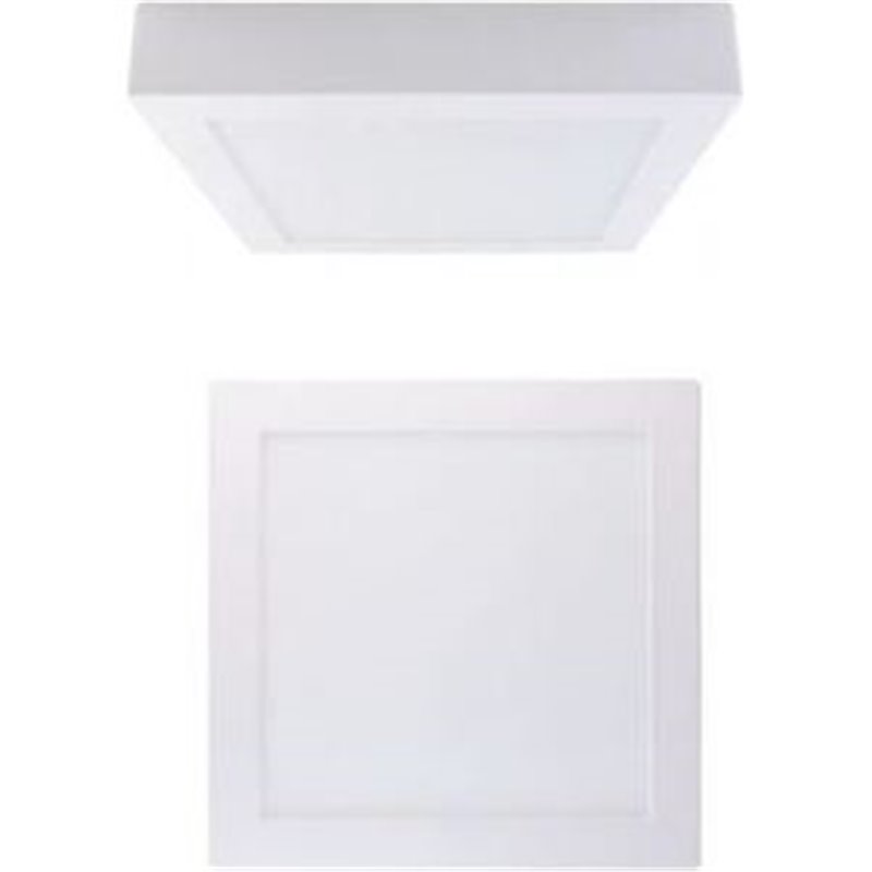 PLAFÓN SUPERFICIAL LED SMD CUADRADO BLANCO 18W/ 1600LM 7HSEVENON DECO