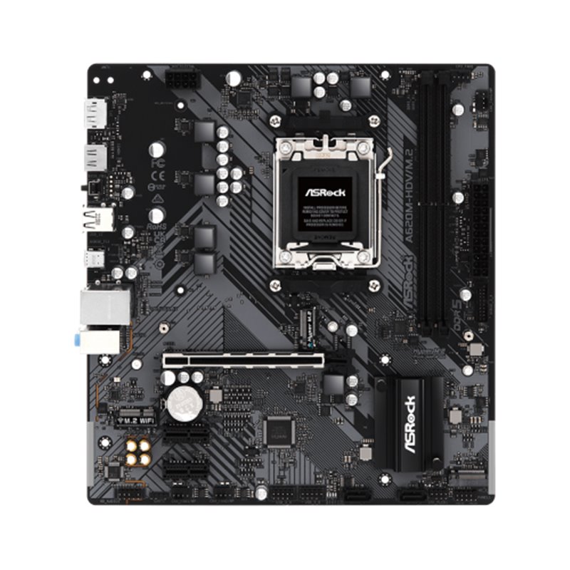 Asrock A620M-HDV/M.2 AMD A620 Zócalo AM5 micro ATX