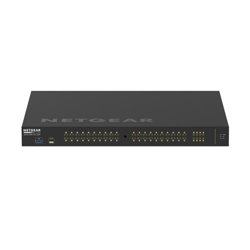 Kramer Electronics M4250-40G8F-PoE+ (GSM4248P) Gestionado Gigabit Ethernet (10/100/1000) Energía sobre Ethernet (PoE) 1U Negro