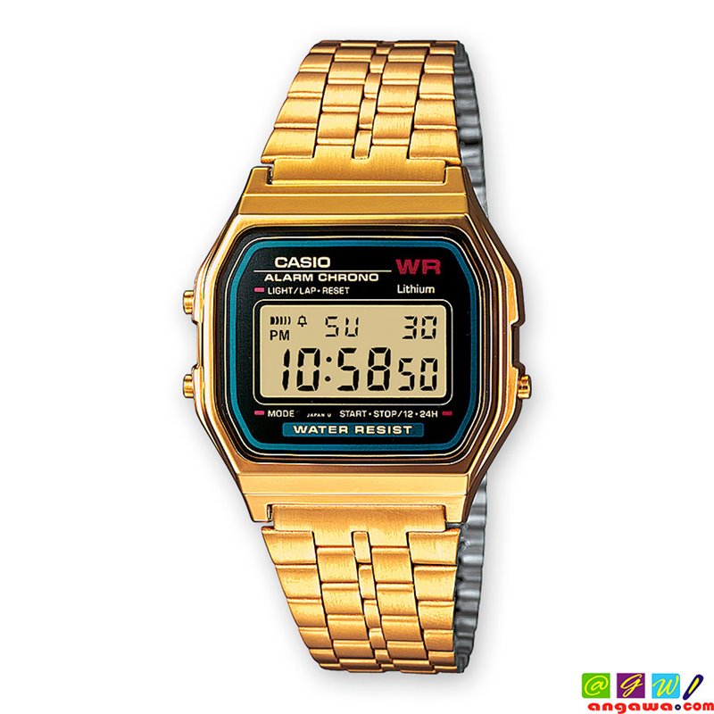 RELOJ CASIO MODELO A-159WG-1E