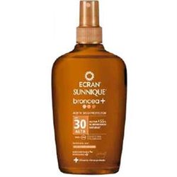 ACEITE PROTECTOR ECRAN SUNNIQUE BRONCEA F30 200ML ECARAN