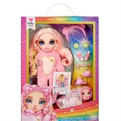 MUÑECA BELLA RAINBOW HIGH JUNIOR HIGH FIESTA DE PIJAMAS CON ACCESORIOS 22 CM