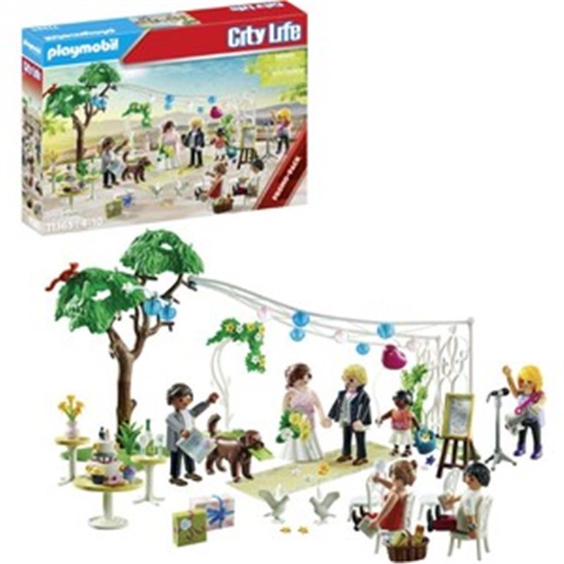 FIESTA DE BODA PLAYMOBIL CITY LIFE