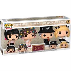 BLISTER 4 FIGURAS POP ROCKS QUEEN I WANT TO BREAK FREE