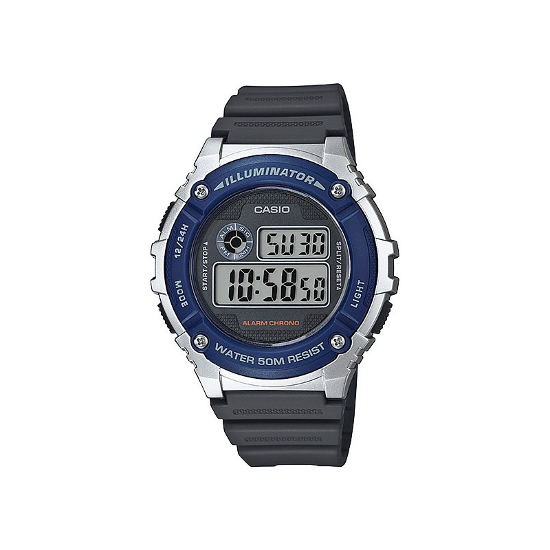 RELOJ CASIO MODELO W-216H-2A