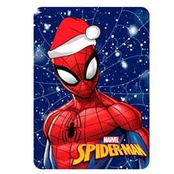 Manta polar Navidad Spiderman Marvel