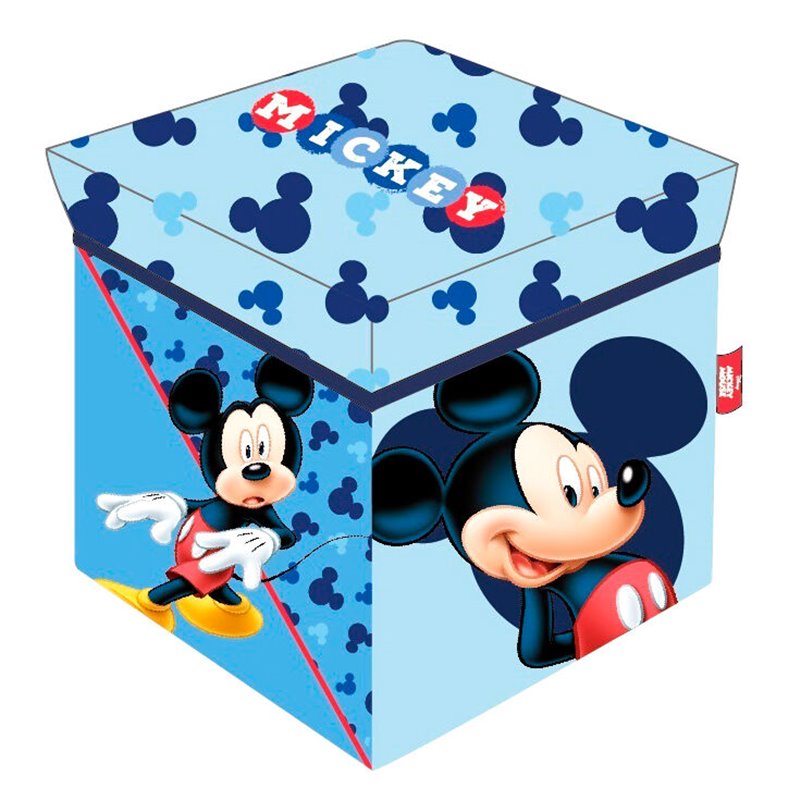 Cubo almacenaje Mickey Disney