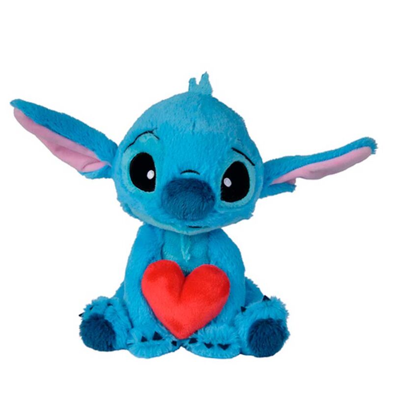 Peluche corazon Stitch Disney 25cm