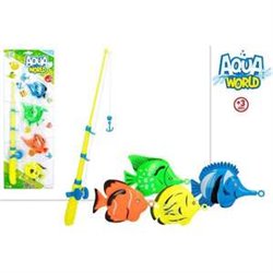 JUEGO PESCA AQUA WORLD  52 CM