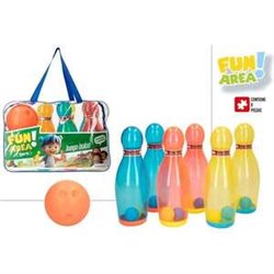 JUEGO BOLOS TRANSPARENTES SPORTS & GAMES  20CM