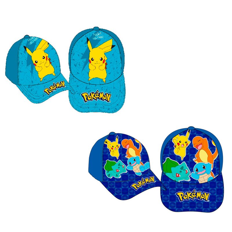 Gorra Pokemon surtido