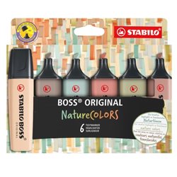 MARCADOR STABILO BOSS NATURE COLORS