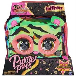 BOLSO HOLOGRÁFICO PURSE PETS  TIGRE, CON 30 EFECTOS DE SONIDO. 20,32X7,62X20,32 CM