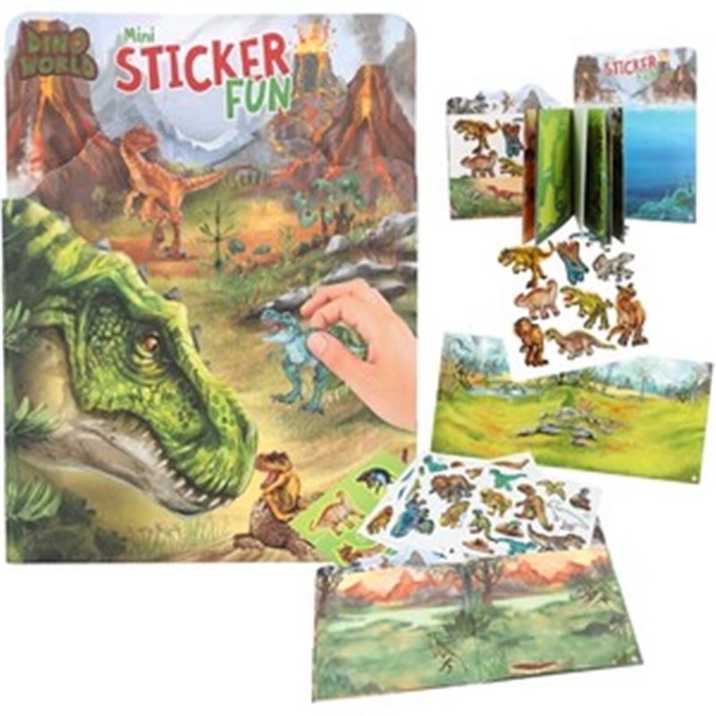 MINI STICKER FUN DINO WORLD