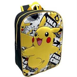 MOCHILA POKEMON CON FRONTAL 3D EVA 40X30X15 CM