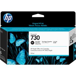 HP Cartucho de tinta DesignJet 730 negro fotográfico de 130 ml