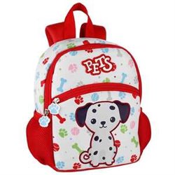 MOCHILA INFANTIL PETS DÁLMATA. 26 X 21 X 9 CM.