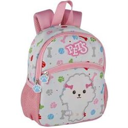 MOCHILA INFANTIL PETS PUDDEEL. 26 X 21 X 9 CM.