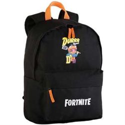 MOCHILA FORTNITE DURRR  AMERICANO ADAPTABLE A CARRO, ESPALDERA ACOLCHADA. 42 X 31 X 13.5 CM.