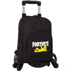 FORTNITE CRAZY BANANA MOCHILA ADAPTABLE CON CARRO 41 X 30.5 X 12 CM.