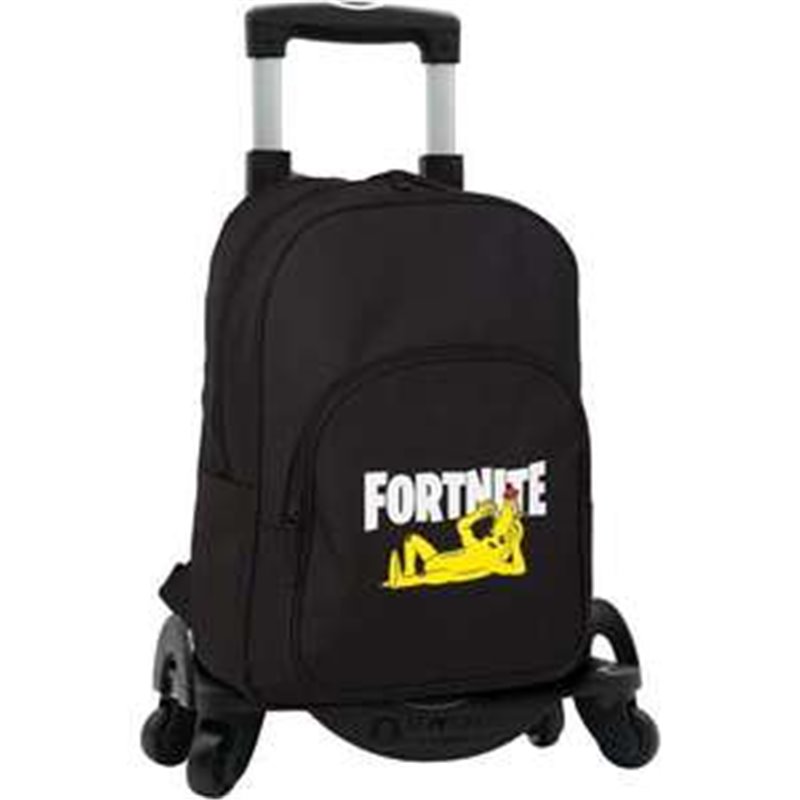 FORTNITE CRAZY BANANA MOCHILA ADAPTABLE CON CARRO 41 X 30.5 X 12 CM.