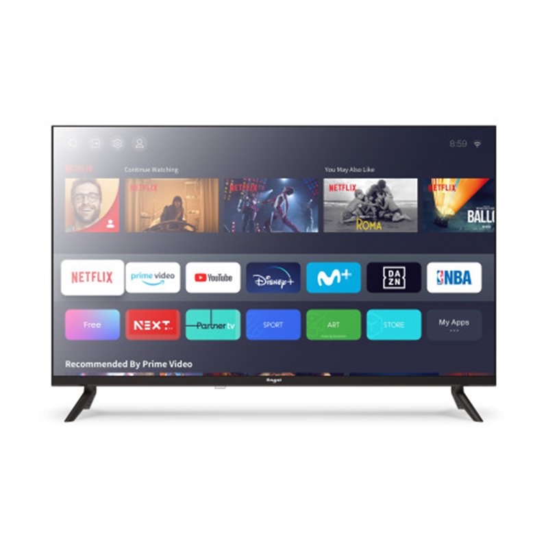 ENGEL TV 32"-TDT2/C - HD -SMARTV NETFLIX/AMAZON. MODO HOSPITALITY