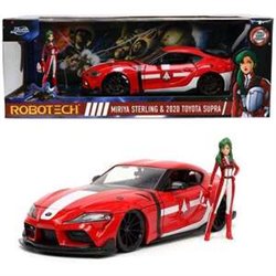 COCHE ROBOTECH MIRIYA 2020 TOYOTA SUP ESCALA 1:24 INCLUYE FIGURA DE MIRIYA