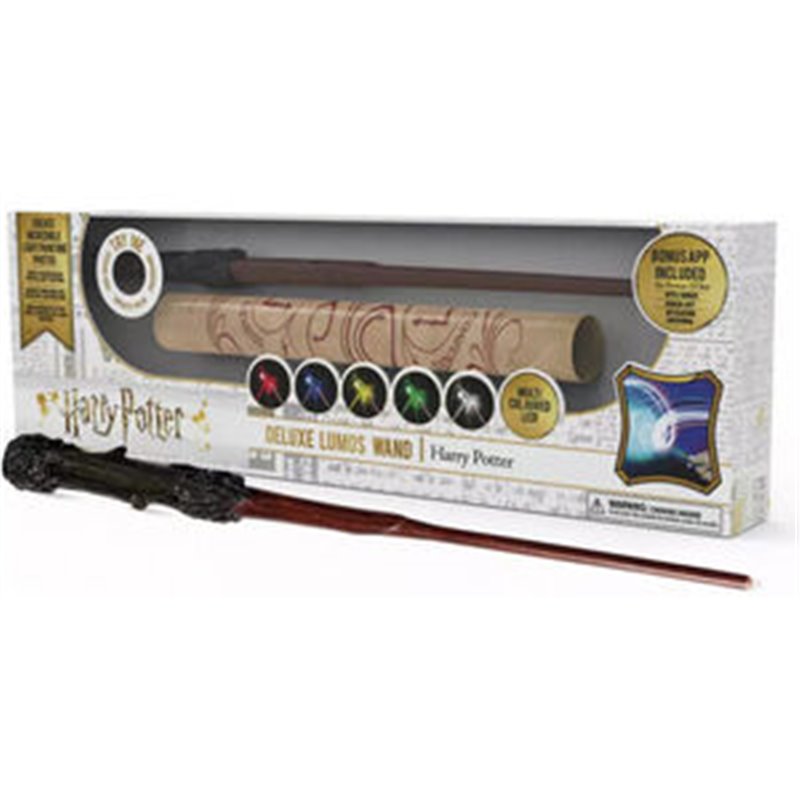 VARITA DELUXE LUMOS HARRY -  HARRY POTTER