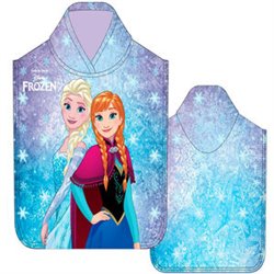 PONCHO TOALLA FROZEN DISNEY MICROFIBRA