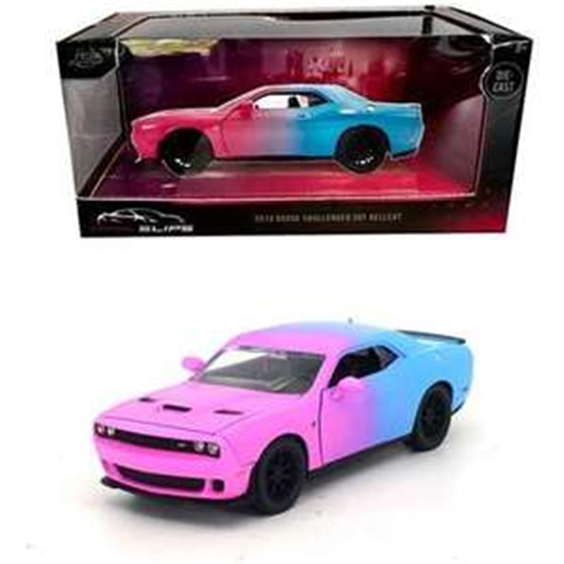 COCHE PINK SLIPS DODGE CHALLENGER HELLCAT ESCALA 1:24