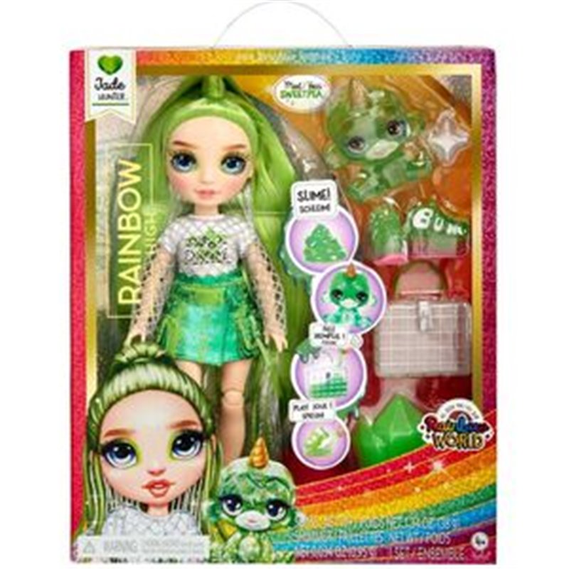 MUÑECA JADE RAINBOW WORLD RAINBOW HIGH 25CM