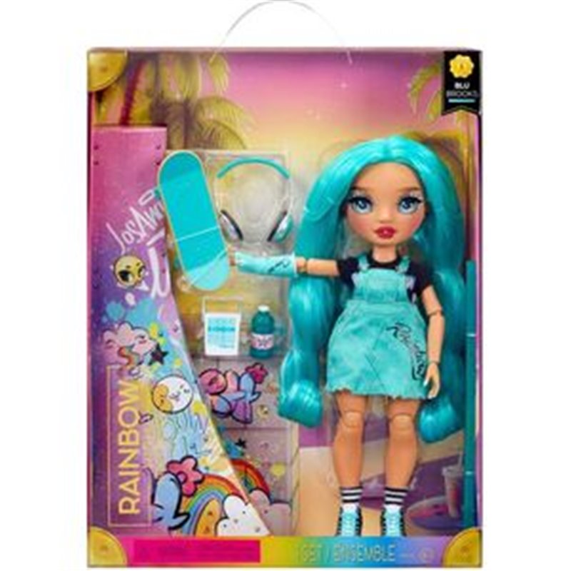 MUÑECA BLU BROOKS NEW FRIENDS RAINBOW HIGH 25CM